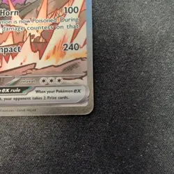 Pokemon Team Rocket's Nidoking EX 233/182 Sv10 Destined Rivals Special Rare NM - Image 2