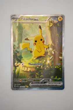 Pokemon Ascended Heroes Pikachu ex Forest 276/217 Special Illustration Rare - Image 1