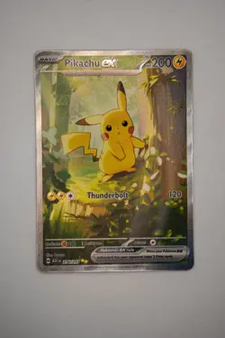 Pokemon Ascended Heroes Pikachu ex Forest 276/217 Special Illustration Rare - Image 2