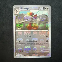 Bisharp 065/086 Black Bolt Master Pokemon TCG English Masterball - Image 1