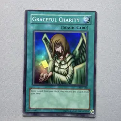 Graceful Charity SDP-040 Super Rare Unlimited MP YUGIOH - Image 1