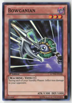 Yugioh - Bowganian LCYW-EN144 1st Edition - Super Rare - Image 1