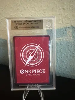 One Piece TCG x BvB Promo Monkey D. Luffy Ruffy (ST13-003) (V.3) EN BGS 9.5 - Image 2