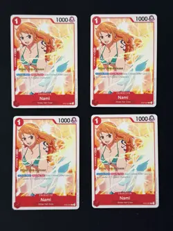 One Piece Nami St01-007 Super Pre-Release Starter Deck 4X - Image 1
