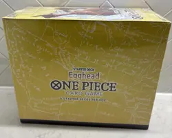 One Piece Egghead ENGLISH Starter Decks ST29 NEW SEALED DISPLAY 6 DECKS - Image 3