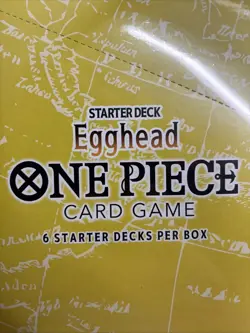 One Piece Egghead ENGLISH Starter Decks ST29 NEW SEALED DISPLAY 6 DECKS - Image 4