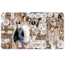 OPCG One Piece Playmat Nami Anime Playmat Trading Card Game - Image 1
