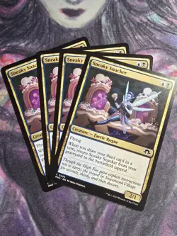 Sneaky Snacker MTG Modern Horizons 3 Common NM x4 - Magic Card 4x - Image 1