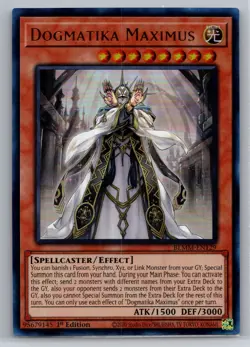 Dogmatika Maximus - Ultra Rare 1st Edition BLMM-EN129 - YuGiOh - Image 1