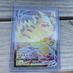 Pikachu VMAX SWSH286 Sword & Shield Promo Holo Pokemon TCG Card English - Image 1