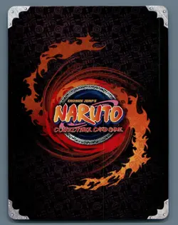 Naruto CCG Card 8 Trigram Divination Seal Spell Formula 006 Silver Foil Promo - Image 2