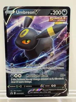 Umbreon V SWSH203 SWSH: Sword & Shield Promo Cards Holo NM - Image 1