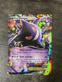 Gengar EX Holo Rare Card 34/119 XY-Phantom Forces NM Pokemon TCG - Image 1