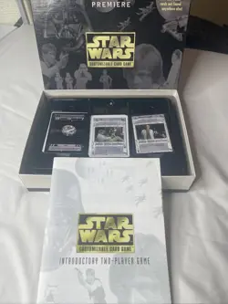 VTG Star Wars Premiere Customizable Card Game 2-Player Starter Set 1995 Complete - Image 1