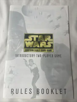 VTG Star Wars Premiere Customizable Card Game 2-Player Starter Set 1995 Complete - Image 2