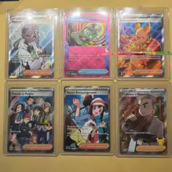 Pokemon Cards Full Art Trainers mix Lot - Image 1