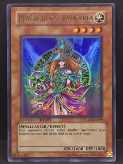Yugioh! Magician's Valkyria - JUMP-EN009 Limited Edition- Ultra Rare Card - Image 1