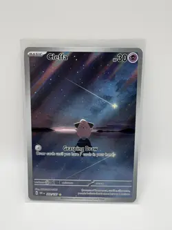 Cleffa #202/197 | SV03: Obsidian Flames | Illustration Rare | NM Pokemon Card - Image 1