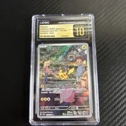 Holo Art Rare Pikachu 173/165 - Japanese Card 151 - CGC Pristine 10 - Image 1