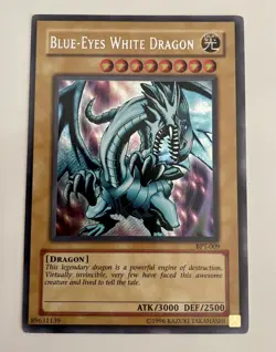 Yugioh Vintage 500 Card Tin Lot Blue-Eyes White Dragon BPT-009 Konami 2002 LOB - Image 4