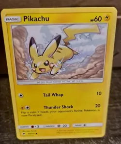 7 Card Vintage Lot Of Pikachu Pokemon Cards - Image 2