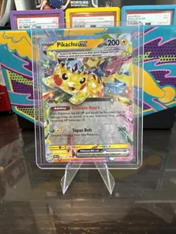 Pokemon Pikachu TCG Surging Sparks EX Double Rare Holo Card 057/191 NM Condition - Image 1