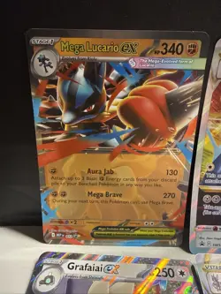 Jumbo Size Pokemon Cards Lot 8 Cards Total No Duplicates Mewtwo Ex Palafin - Image 2