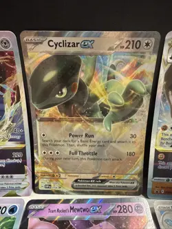 Jumbo Size Pokemon Cards Lot 8 Cards Total No Duplicates Mewtwo Ex Palafin - Image 4