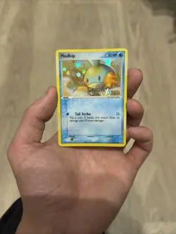Pokemon Mudkip 56/106 EX Emerald Reverse Holo Stamped Card Near Mint - Image 1