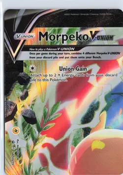 Morpeko V-Union - (SWSH215), SWSH: Sword & Shield Promo Cards, Holo, Promo - Image 1