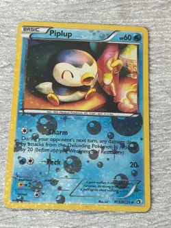 Pokemon PIPLUP RC6/RC25 Holo Collecting Card - VERY GOOD to MINT - never played - Image 1