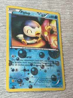 Pokemon PIPLUP RC6/RC25 Holo Collecting Card - VERY GOOD to MINT - never played - Image 3