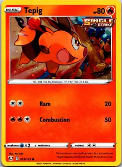 Tepig - (Cosmos Holo) Holo Promo Miscellaneous Cards & Products 023/163 NM - Image 1