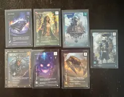 Wonders Of The First Ccg Card Lot of 7 Cards - Image 1