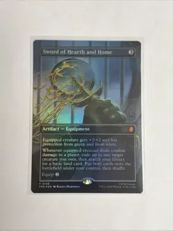 Sword of Hearth and Home(Borderless)Commander: Teenage Mutant Ninja Turtles Foil - Image 1