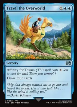 Travel the Overworld - Foil FIN NM MTG - Image 1
