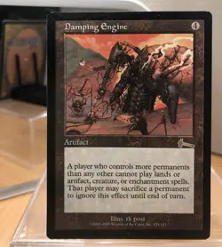 Magic the Gathering: Urza's Legacy Damping Engine MtG - Image 1