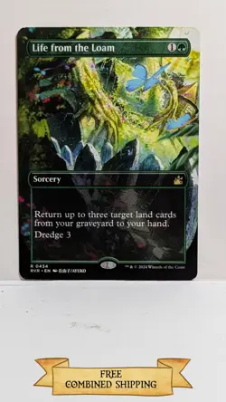 Life from the Loam (Anime Borderless) Ravnica Remastered ...sku: CC77 - Image 1