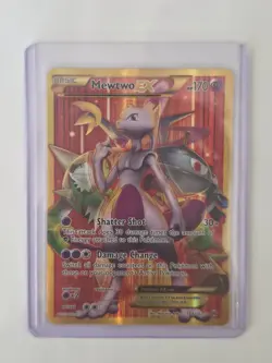 Pokemon TCG - Mewtwo EX 164/162 Gold Secret Rare Full Art - XY Breakthrough NM - Image 1