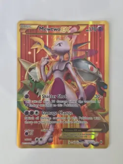 Pokemon TCG - Mewtwo EX 164/162 Gold Secret Rare Full Art - XY Breakthrough NM - Image 2