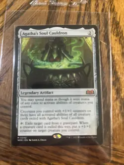 Magic: The Gathering Wilds of Eldraine - Agatha's Soul Cauldron Card #0242 mtg - Image 3