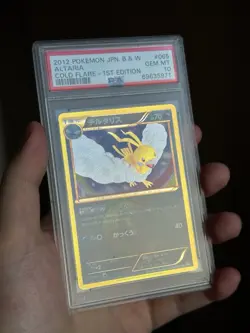 Pokemon TCG Altaria UR 065/059 BW6 1st Edition Cold Flare PSA 10 - Image 2