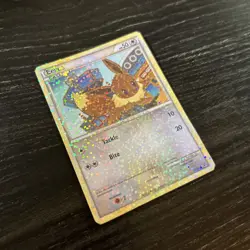 Eevee Holo Reflective 47/90 Undaunted Set Rare Pokemon Card Custom Collectible - Image 2