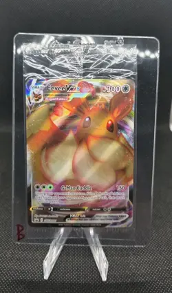 SEALED Eevee VMAX SWSH087 Black Star Promo Full Art Holo Pokemon TCG 2021 - Image 1