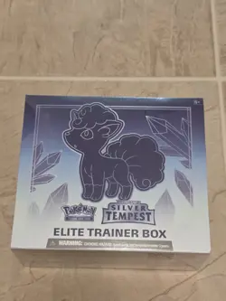 TINY TEAR Pokemon Sword & Shield Silver Tempest ETB Elite Trainer Box Sealed - Image 1