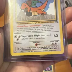 Pokemon TCG Dragonite 05/53 Wotc Promo Movie Promo Regular 90 HP English 1999 - Image 4