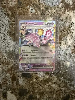Espeon ex 034/131 Double Rare Prismatic Evolutions Pokemon TCG - Image 1