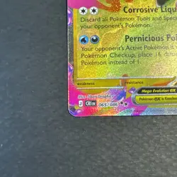 Pokemon TCG Mega Dragalge Double Rare Chaos Rising 065/086 Near Mint - Image 5