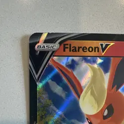 Pokemon TCG Flareon V SWSH149 Sword & Shield Promo Holo Basic 210 HP 20 120 - Image 3