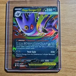 Mega Gengar EX 056/094 Phantasmal Forces Ultra Rare Holo Pokemon TCG HP 350 - Image 1